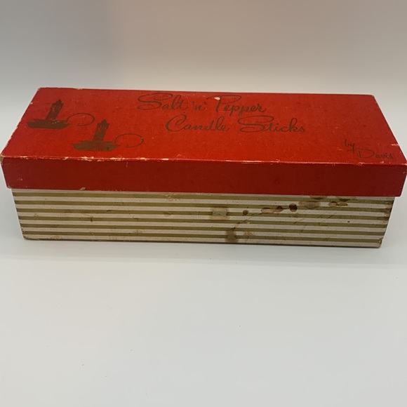 Vintage Daily & Christening Salt and Pepper Candle Sticks by Dave’s - Picture 4 of 10